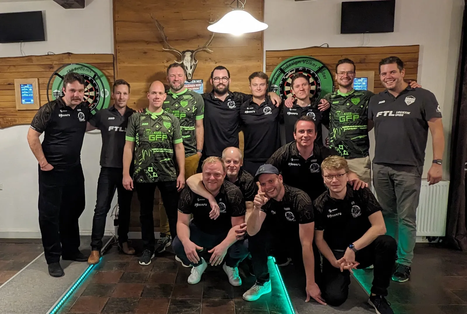 DC Torpedo und Aschendorf DC B nach dem Spiel
